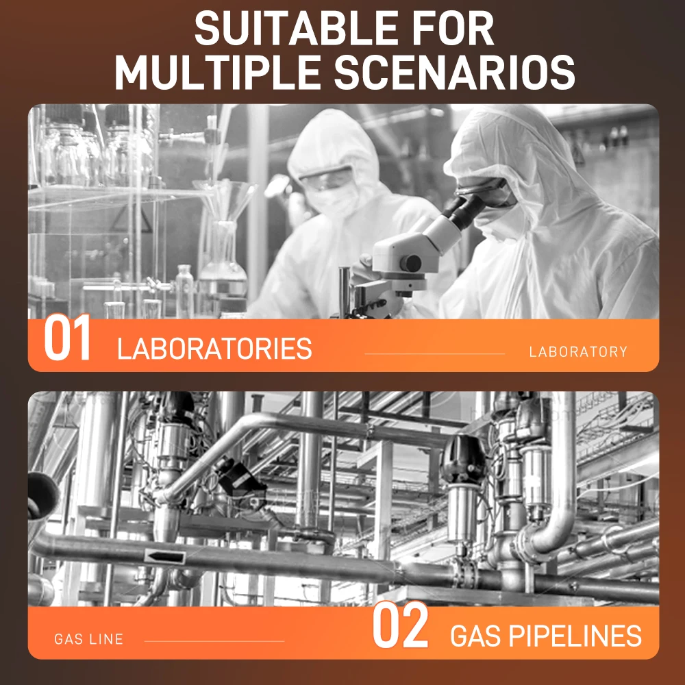 NOHAWK 4-in-1 Portable Gas Detector Combustible Natural Leak Alarm with Sound Screen Vibration for Home or Factory Safety NOHAWK 4-in-1 Portable Gas Detector Combustible Natural Leak Alarm with Sound Screen Vibration for Home or Factory Safety