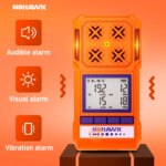 NOHAWK 4-in-1 Portable Gas Detector Combustible Natural Leak Alarm with Sound Screen Vibration for Home or Factory Safety - Image 3