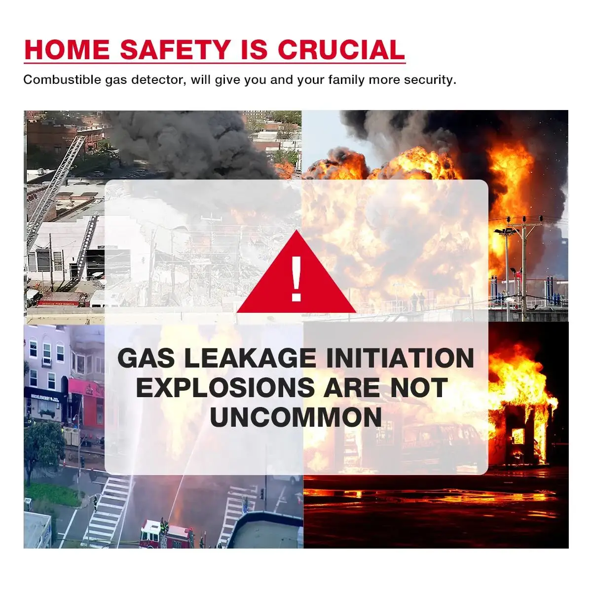 HABOTEST HT58PRO Gas Leak Detector Gas High precision gas sensor sensitive sensor portable combustible Gas Detector