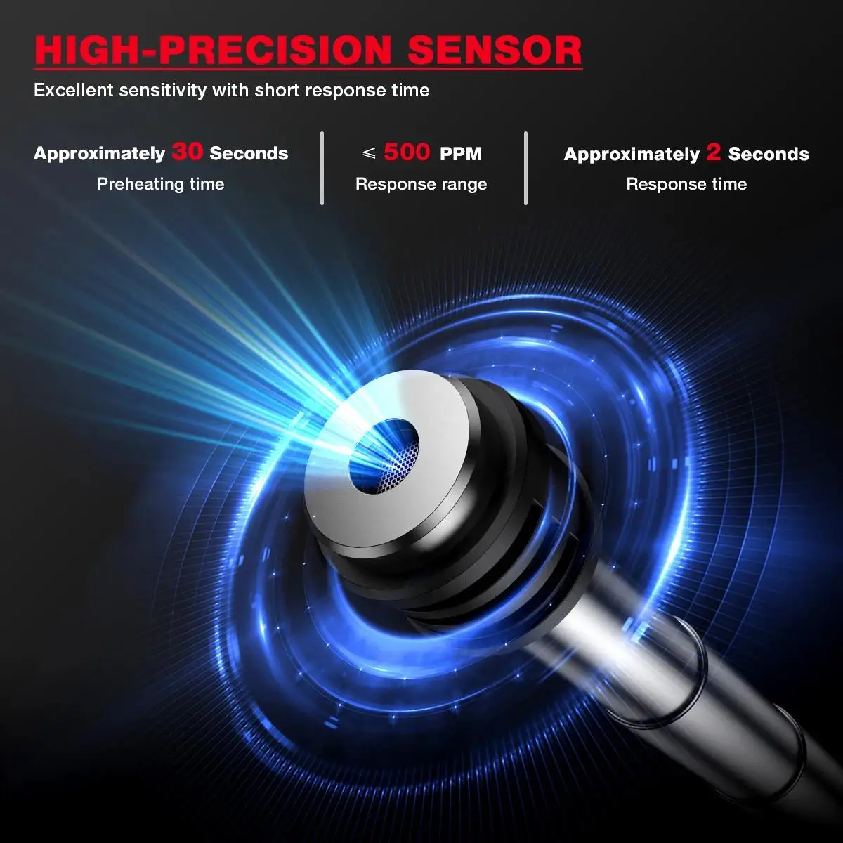 HABOTEST HT58PRO Gas Leak Detector Gas High precision gas sensor sensitive sensor portable combustible Gas Detector