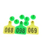 100 Sets Livestock Cow Cattle TPU Ear Tag Signs With Word Ear Tags Typing Copper Head Earrings Farm Animal Identification Card - Image 5