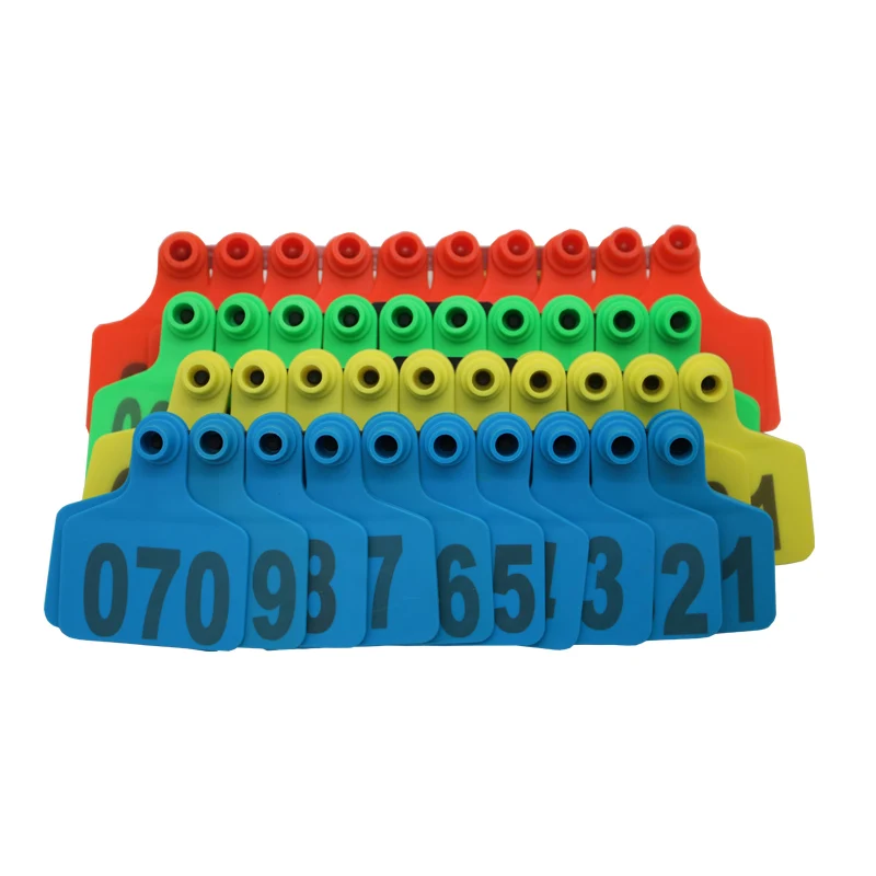100 Sets Livestock Cow Cattle TPU Ear Tag Signs With Word Ear Tags Typing Copper Head Earrings Farm Animal Identification Card 100 Sets Livestock Cow Cattle TPU Ear Tag Signs With Word Ear Tags Typing Copper Head Earrings Farm Animal Identification Card
