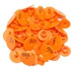 100 Pcs Pig Sheep Rabbit Cattle Ear Tag Signs Laser Typing Copper Head Earrings Livestock Label Farm Animal Identification Card - Image 6