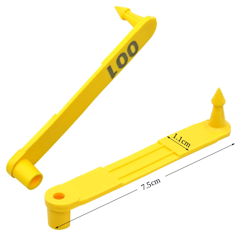 Livestock Animal Goat Ear Tag Pliers Dog Rabbits Sheep Ear Tags Nylon Material Sheep Laser Ear Tag No.001-100 Livestock Animal Goat Ear Tag Pliers Dog Rabbits Sheep Ear Tags Nylon Material Sheep Laser Ear Tag No.001-100