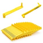 Livestock Animal Goat Ear Tag Pliers Dog Rabbits Sheep Ear Tags Nylon Material Sheep Laser Ear Tag No.001-100 - Image 4