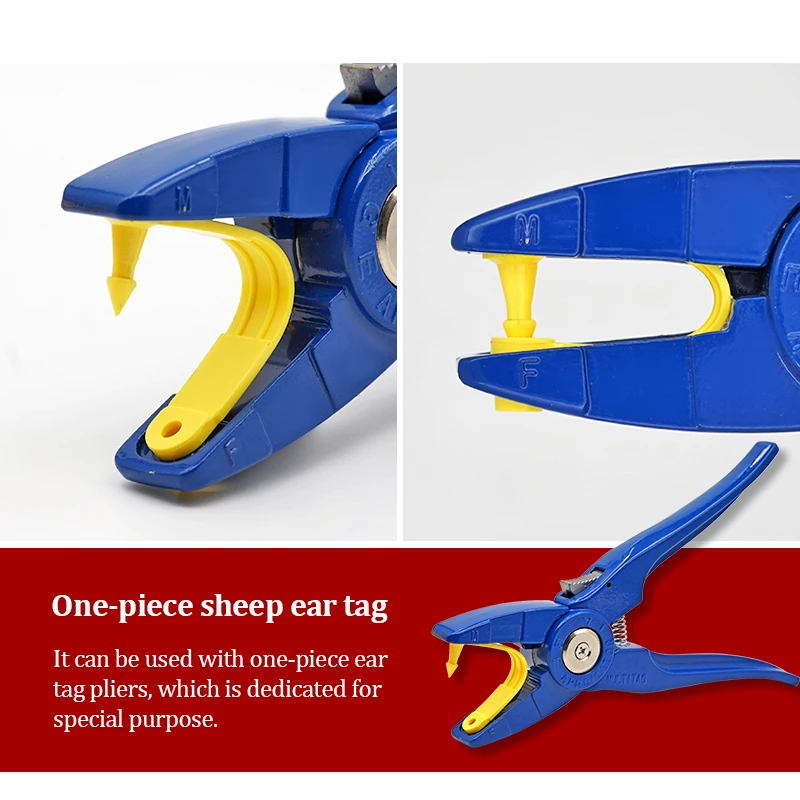 Livestock Animal Goat Ear Tag Pliers Dog Rabbits Sheep Ear Tags Nylon Material Sheep Laser Ear Tag No.001-100 Livestock Animal Goat Ear Tag Pliers Dog Rabbits Sheep Ear Tags Nylon Material Sheep Laser Ear Tag No.001-100