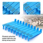 1Set Livestock Animal Goat Ear Tag Pliers Dog Rabbits Sheep Ear Tags Nylon Material Sheep Laser Ear Tag N0.001-1000 - Image 4