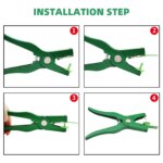 Ear Tag Pliers Livestock Animal Ear Tagging Gun Applicator For Sheep Goat Pig Cattle Rabbit Veterinary Marker Clamp Neddle - Image 5