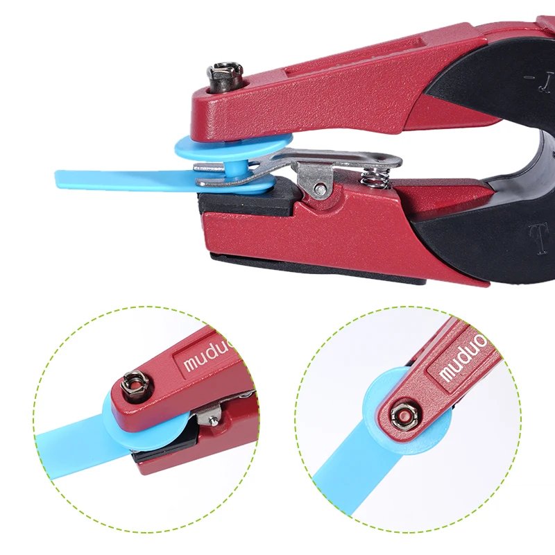 1 Pcs Ear Tag Pliers And 5Pcs Pins Animal Control Device Green Metal Ear Thorn Tongs Swine Cow Sheep Rabbit Identification Tool