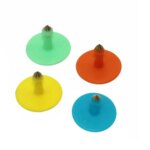 100 Pcs Sheep Goat Ear Tags No Words 5 Colors Plastic Farm Livestock Marking Earrings Pig Cattle Animal Identification Equipment - Image 6