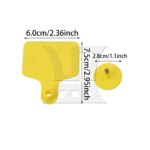 BQLZR 200 Pcs Large Plastic Livestock Ear Tags for Sheep Cattle 2.4x2.9inch - Image 6