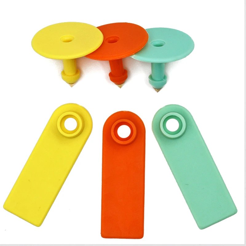 100 Pcs Livestock sheep Ear Tags No Word Ear Signage Animal Identification Card Sheep Goat Pig Cattle Ear Tags Farm Equipment