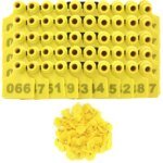 100-Piece Set: Plastic TPU Pig Ear Tags—Versatile Identification Solution for Cows, Goats, Sheep and All Farm Livestock - Image 6