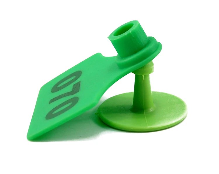 100-Piece Set: Plastic TPU Pig Ear Tags—Versatile Identification Solution for Cows, Goats, Sheep and All Farm Livestock