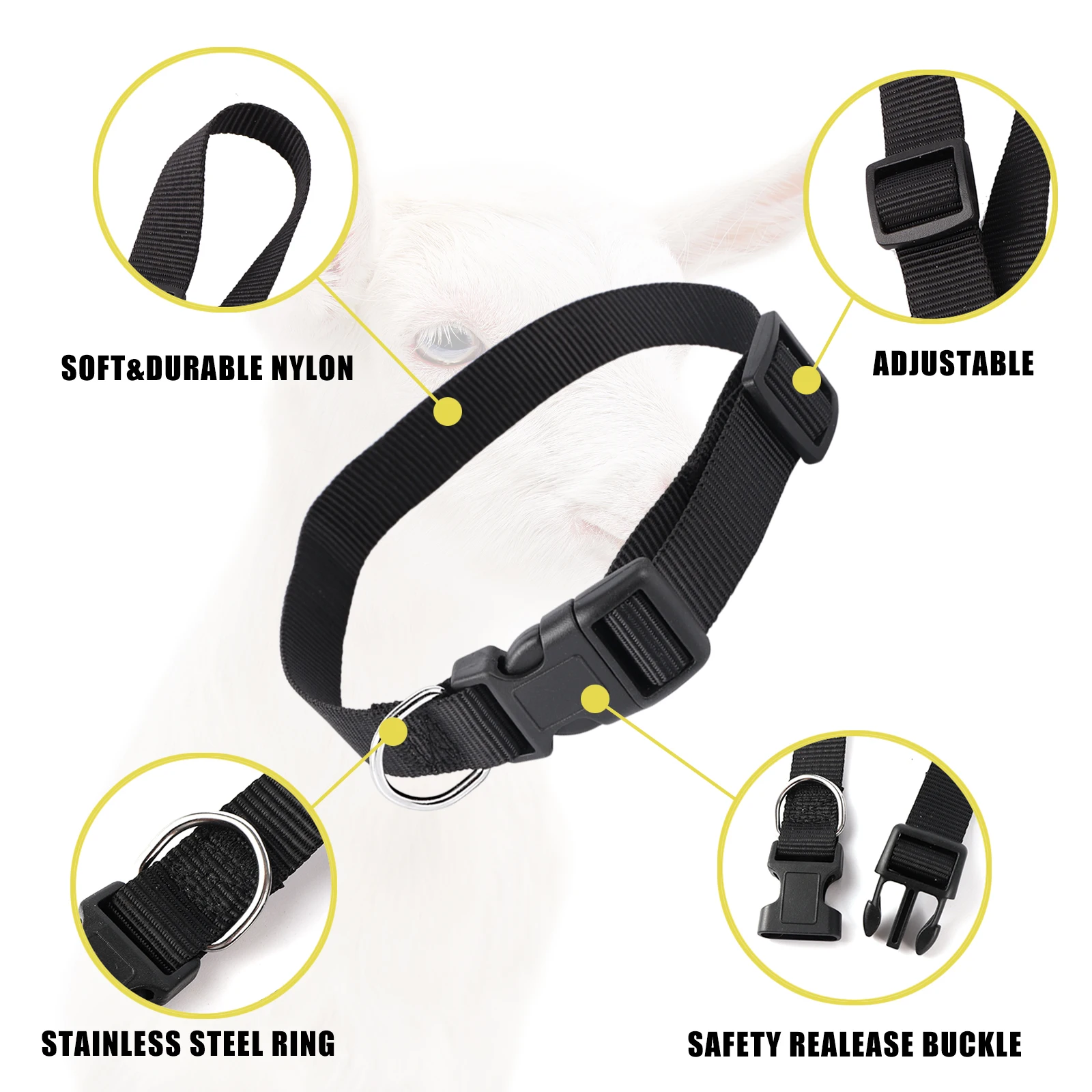 28 Pcs Farm Sheep Calf Sheep Animal Tag With Double Sided Numbers 01-84 Adjustable Pet Livestock Tag Collar Marking Label Collar 28 Pcs Farm Sheep Calf Sheep Animal Tag With Double Sided Numbers 01-84 Adjustable Pet Livestock Tag Collar Marking Label Collar