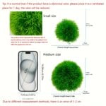 Aquarium Decorative Artificial Aquarium Grass Ball – Durable Faux Water Plant for Fish Tank Decor, Fade-Resistant - Image 2