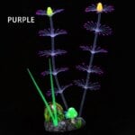 Simulation Aquatic Plants Fluorescent Silicone Water Grass Fish Tank Landscape Aquarium Decoration Coral Landscaping Home Decor - Image 5
