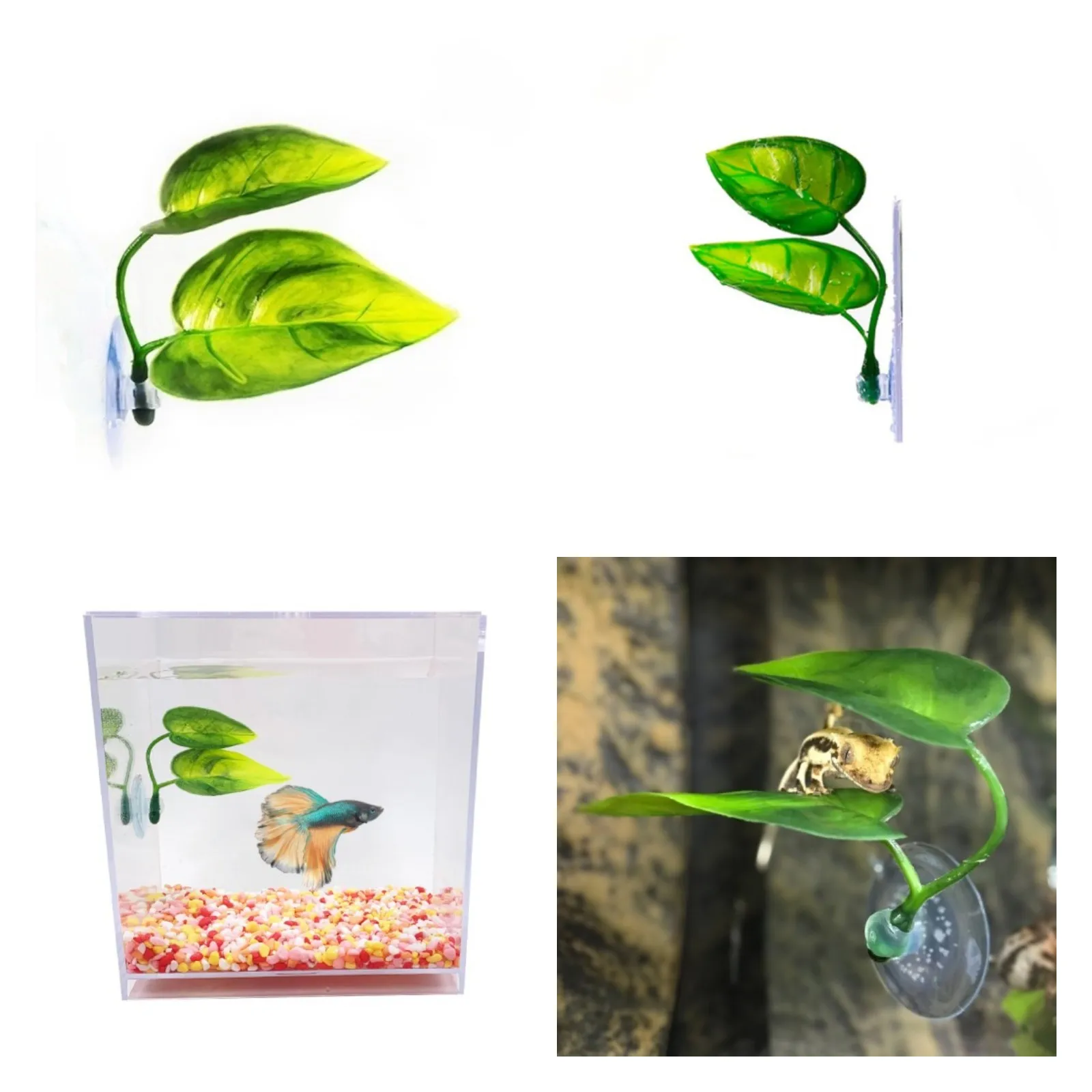 Pets Fish Tank Decor Betta Relax Play Plants Leaf Aquarium Decoration Fish Spawning Ornamental Artificial Leaf Hammock