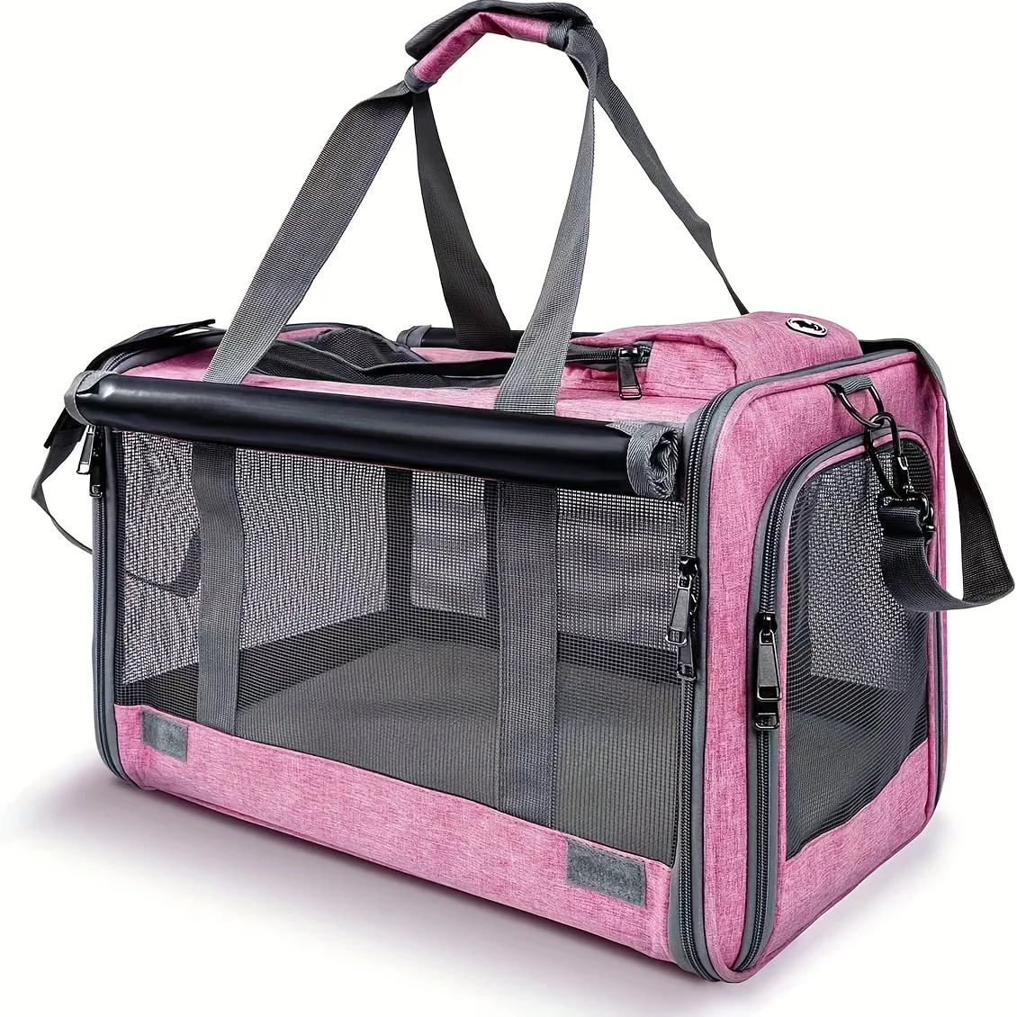 Pet Carrier for Large and Medium Cats Soft-Sided Pet Carrier for Big Medium Cats and Puppy Dog Carriers Cat Carriers Pet Carrier for Large and Medium Cats Soft-Sided Pet Carrier for Big Medium Cats and Puppy Dog Carriers Cat Carriers