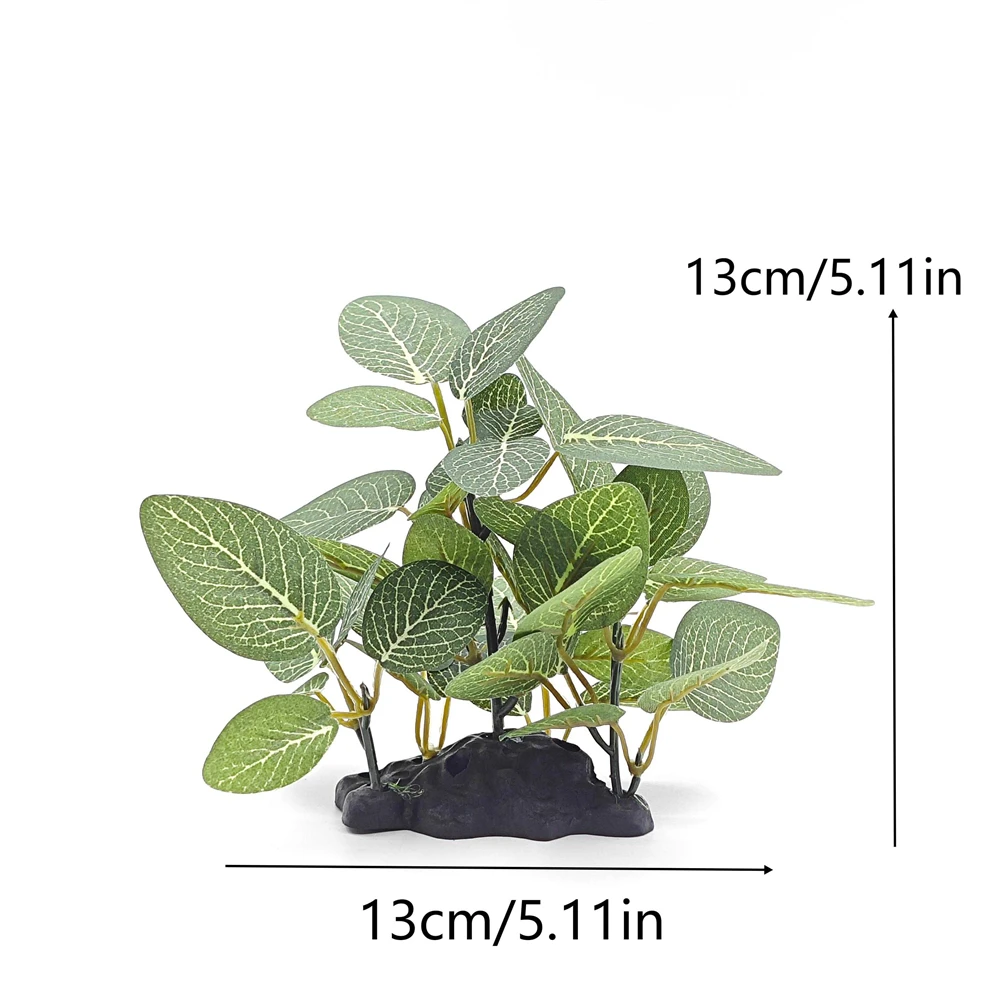 Aquarium simulation plant Plastic Artificial Turtle Tree Trunk plant Plant Fish Tank Grass Wood Decoration Underwater Plants