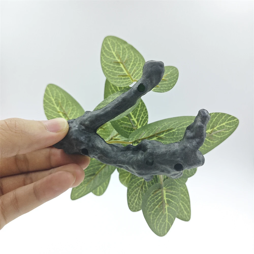 Aquarium simulation plant Plastic Artificial Turtle Tree Trunk plant Plant Fish Tank Grass Wood Decoration Underwater Plants