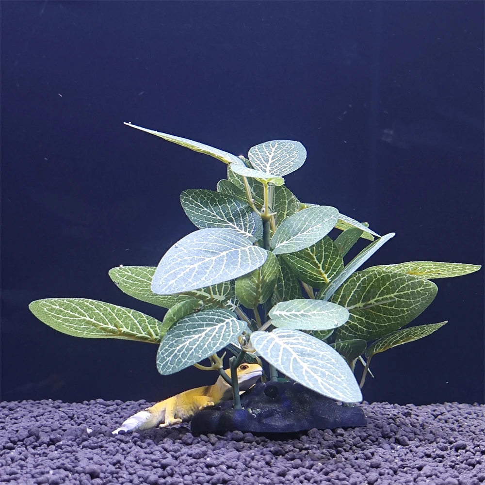 Aquarium simulation plant Plastic Artificial Turtle Tree Trunk plant Plant Fish Tank Grass Wood Decoration Underwater Plants