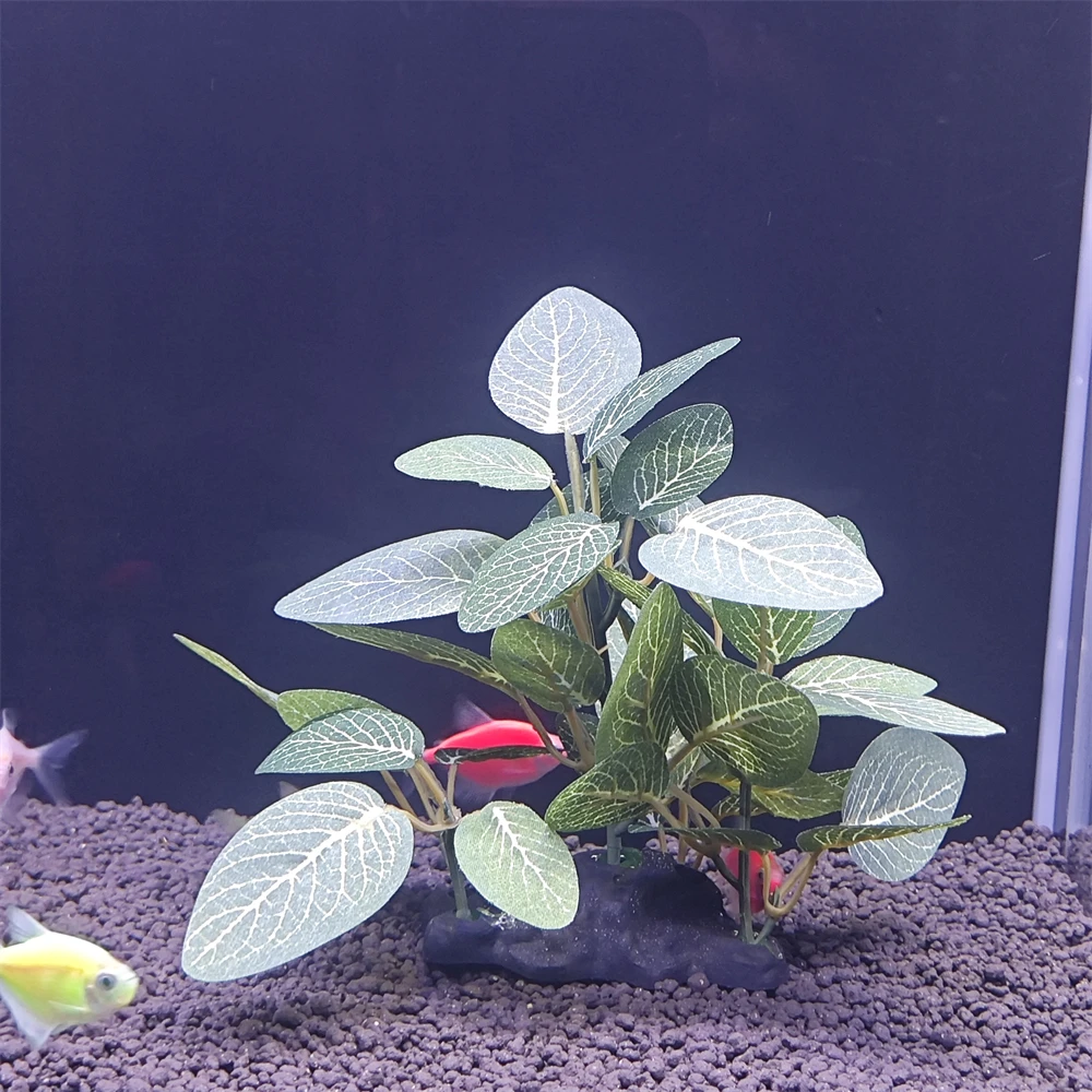 Aquarium simulation plant Plastic Artificial Turtle Tree Trunk plant Plant Fish Tank Grass Wood Decoration Underwater Plants