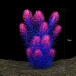 Fish Tank Water Plant Decoration Aquarium Decor Aquatic Plants Underwater Plastic Artificial Grass Accessories Pet Supplies Home - Image 5