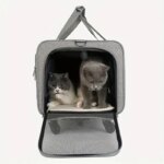 Extra Large Portable Pet Trolley Case, Detachable Dog Trolley Case, Large Foldable Pet Bag Cat Travel Carrier Bag - Image 2