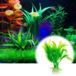 15cm Artificial Aquarium Decor Plants Water Weeds Ornament Aquatic Plant Fish Tank Grass Decoration Accessories - Image 2