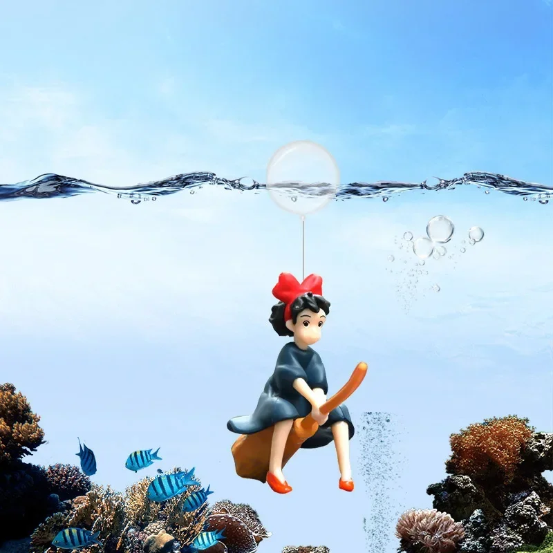 Fish Tank Cartoon Magic Jewelry Suspended Aquarium Decoration Cake Decoration Fish Tank Accessories Fish Farming Supplies