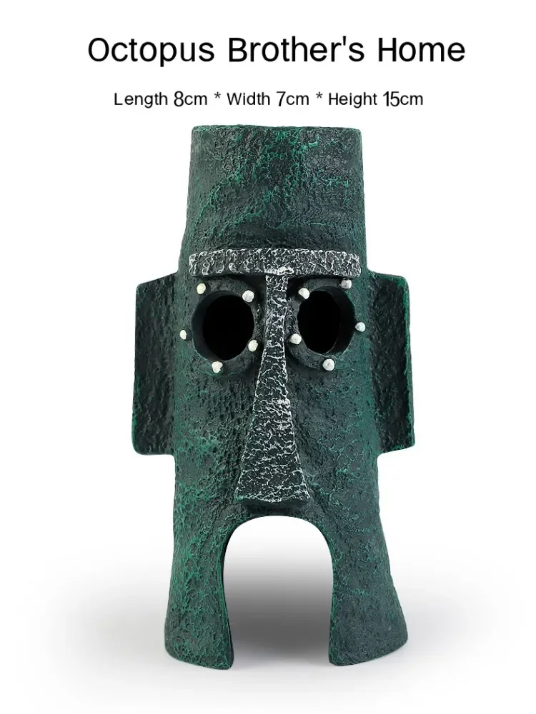 Cute Aquarium Resin Decoration Castle Pineapple Dining Room Dodge House Aquarium Small Ornament Fish Tank Accessories Decoration