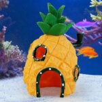 Cute Aquarium Resin Decoration Castle Pineapple Dining Room Dodge House Aquarium Small Ornament Fish Tank Accessories Decoration - Image 2