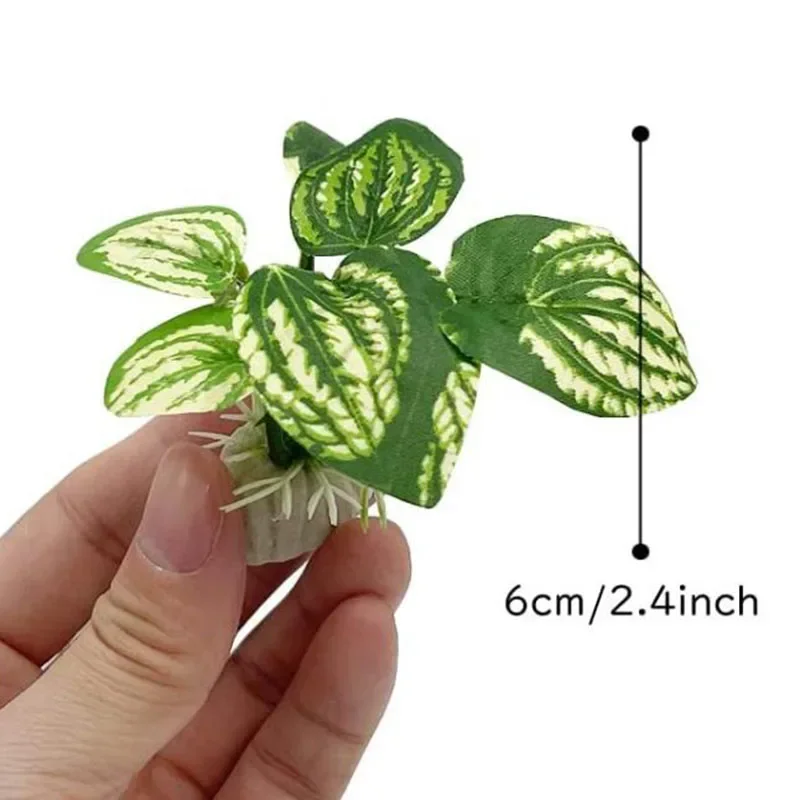 Small Underwater Grass Aquarium Fish Tank Simulation Decoration Aquarium Backgrounds Plants Water Grass Accessories Home