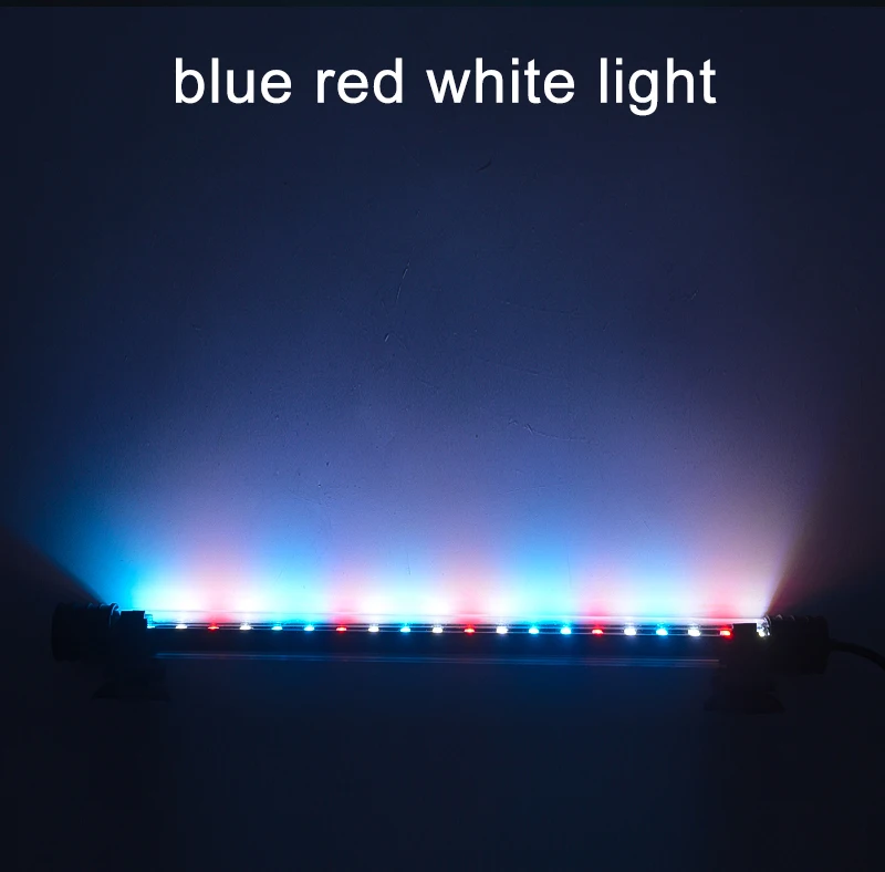 Waterproof LED Aquarium Light Fish Tank Underwater Lamp Clip Light Aquariums Decor Lighting Submersible Lamp Plant Grow 220-240V