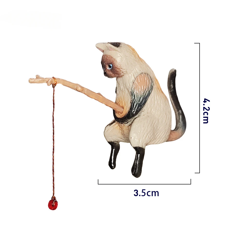 Fuuny Creative Aquarium Decoration Small Fishing Cat Aquarium Accessories Landscaping Ornament Fish Tank Accessories Diy Fuuny Creative Aquarium Decoration Small Fishing Cat Aquarium Accessories Landscaping Ornament Fish Tank Accessories Diy