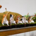 Fuuny Creative Aquarium Decoration Small Fishing Cat Aquarium Accessories Landscaping Ornament Fish Tank Accessories Diy - Image 2