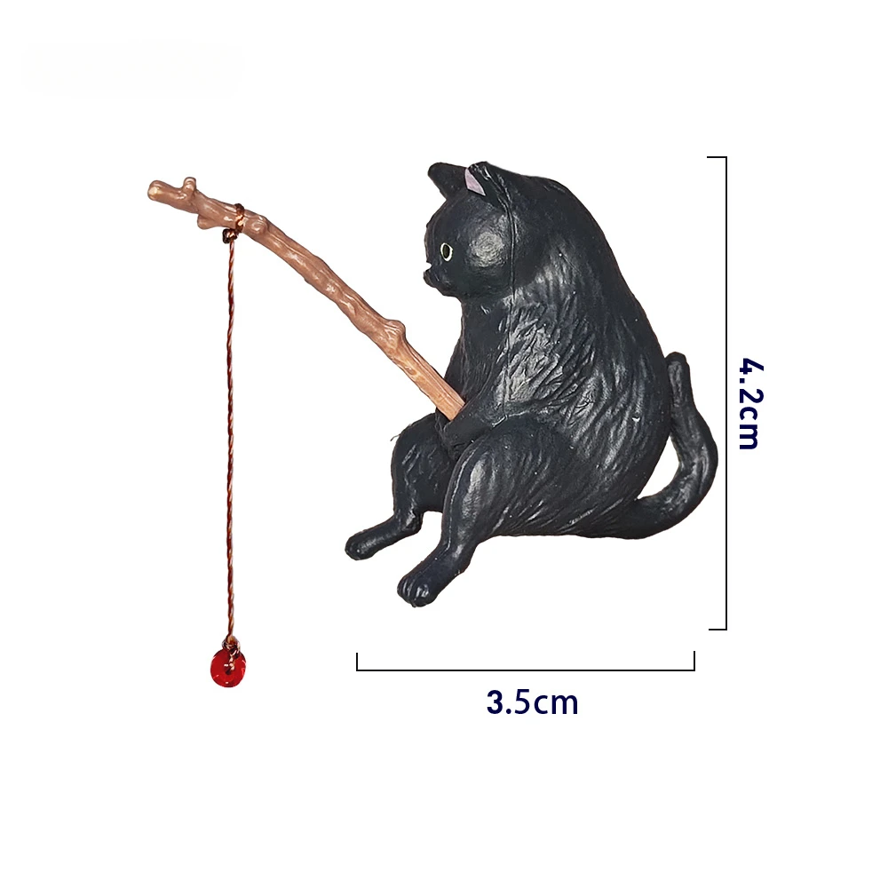 Fuuny Creative Aquarium Decoration Small Fishing Cat Aquarium Accessories Landscaping Ornament Fish Tank Accessories Diy Fuuny Creative Aquarium Decoration Small Fishing Cat Aquarium Accessories Landscaping Ornament Fish Tank Accessories Diy