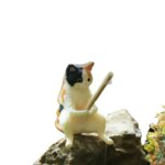 Fuuny Creative Aquarium Decoration Small Fishing Cat Aquarium Accessories Landscaping Ornament Fish Tank Accessories Diy - Image 5