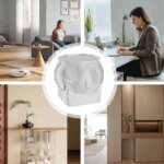 Fish Tank Aquarium Transparent Round Ornamental Portable Goldfish FishBowl Plastic Lightweight Aquarium for Fish Home Desk Decor - Image 5