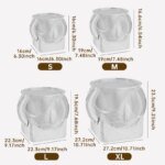 Fish Tank Aquarium Transparent Round Ornamental Portable Goldfish FishBowl Plastic Lightweight Aquarium for Fish Home Desk Decor - Image 4