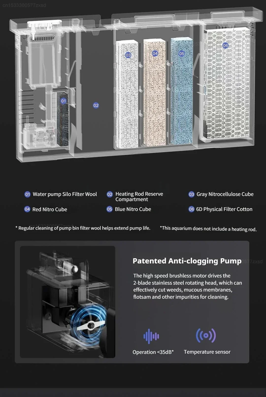 Xiaomi Mijia Smart Fish Tank MYG100 Work with Mijia APP Mobile Controlled Remote Feeding Smart Lighting System Light Aquarium