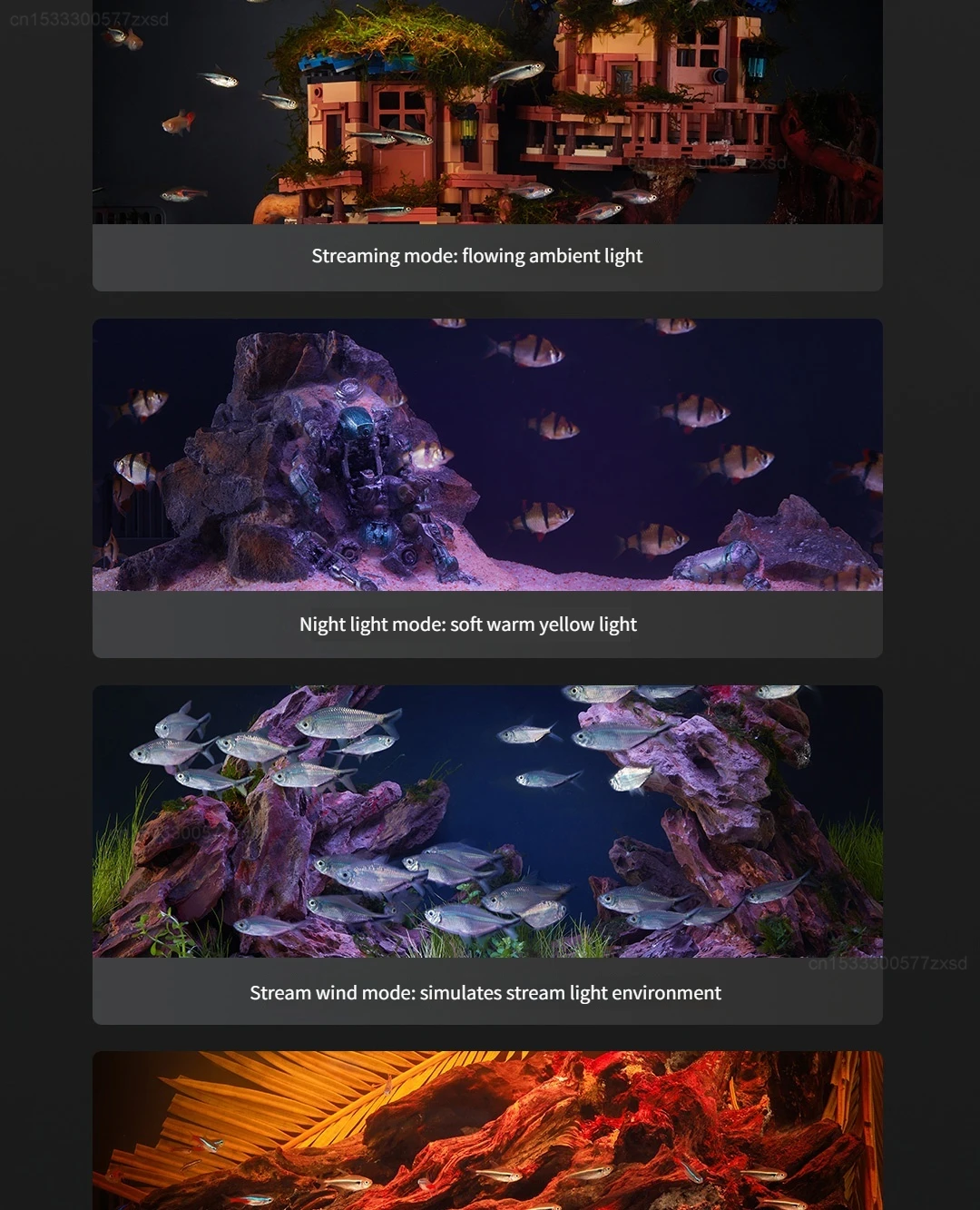 Xiaomi Mijia Smart Fish Tank MYG100 Work with Mijia APP Mobile Controlled Remote Feeding Smart Lighting System Light Aquarium