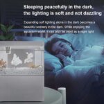 Fish tank living room small landscape ecological tank household USB powered mini tank fish tank - Image 2