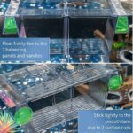 Fish breeding box, acrylic fish isolation box, with suction cups, aquarium incubator, suitable for baby fish, shrimp, clownfish, - Image 3