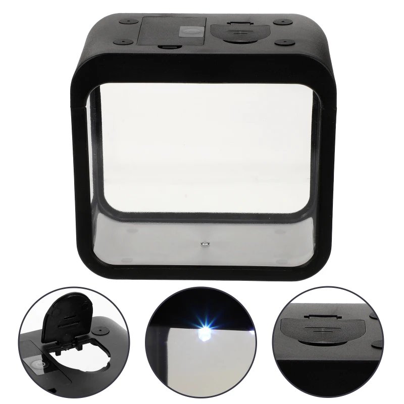 Creative aquarium LED decoration small aquarium fish tank betta transparent fish tank LED light goldfish small fish tank Creative aquarium LED decoration small aquarium fish tank betta transparent fish tank LED light goldfish small fish tank