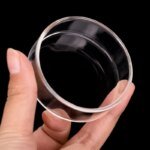 Aquarium Feeding Bowl Fish Tank Feeder Shrimp Tropical Fish Ratfish Glass Feeding Dish Clear Round Tray Reduce Food Scraps - Image 2