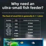 Intelligent Timed Fish Feeder for Small Fish - No Clogging, Perfect for Desktop Fish Tanks - Image 4