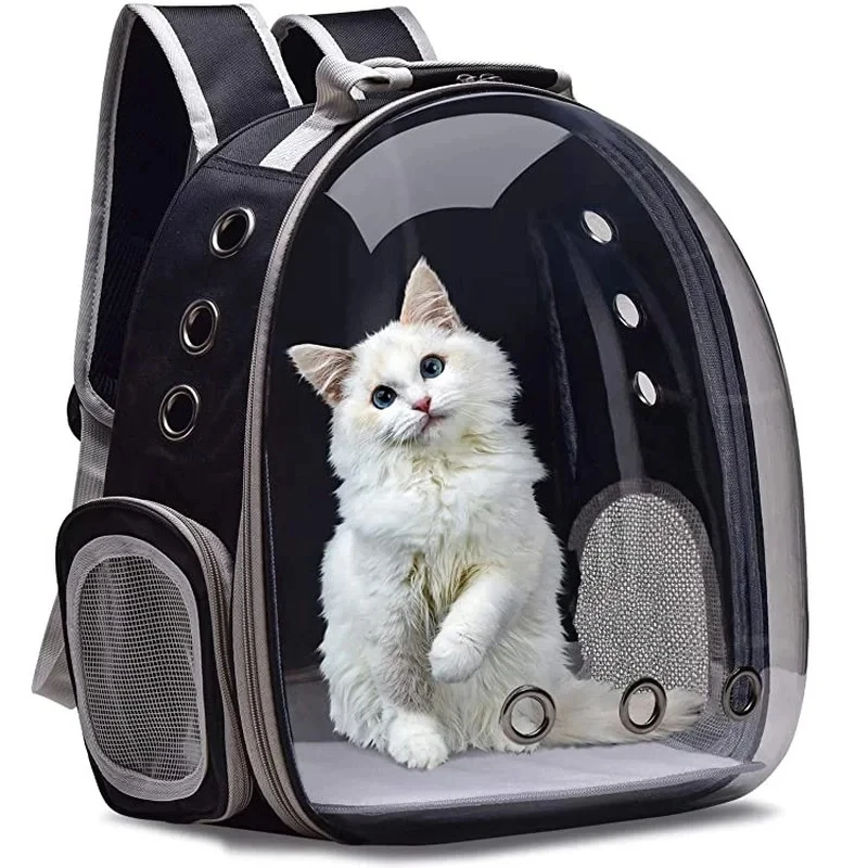 Cat Pet Carrier Backpack Transparent Capsule Bubble Pet Backpack Small Animal Puppy Kitty Bird Breathable Pet Carrier for Travel Cat Pet Carrier Backpack Transparent Capsule Bubble Pet Backpack Small Animal Puppy Kitty Bird Breathable Pet Carrier for Travel