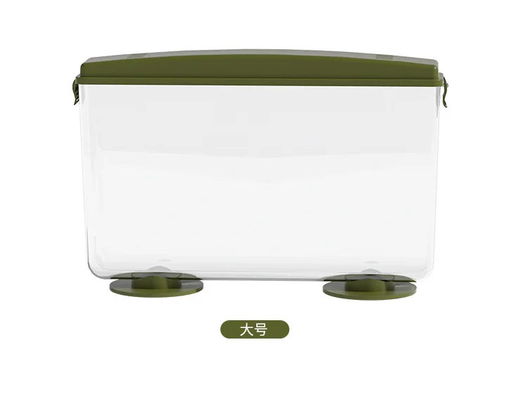 PET Aquariums Shrimp Cover Small Fish Shrimps Turtle Tank Insect Specialized Container Mini Portable Ecosystem Watertank